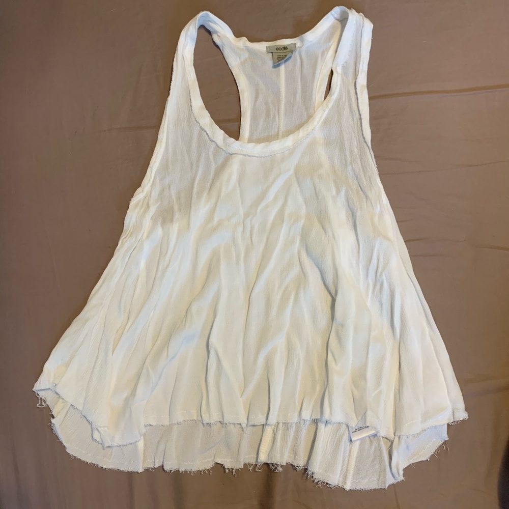 Urban outfitters flowy crop top